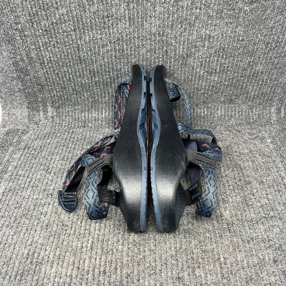 Chaco Z/2 Classic Sandals Geometric Black Blue HikingT Trail Strap Men Size 12